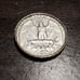 1953 D silver quarter Error