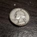 1953 D silver quarter Error