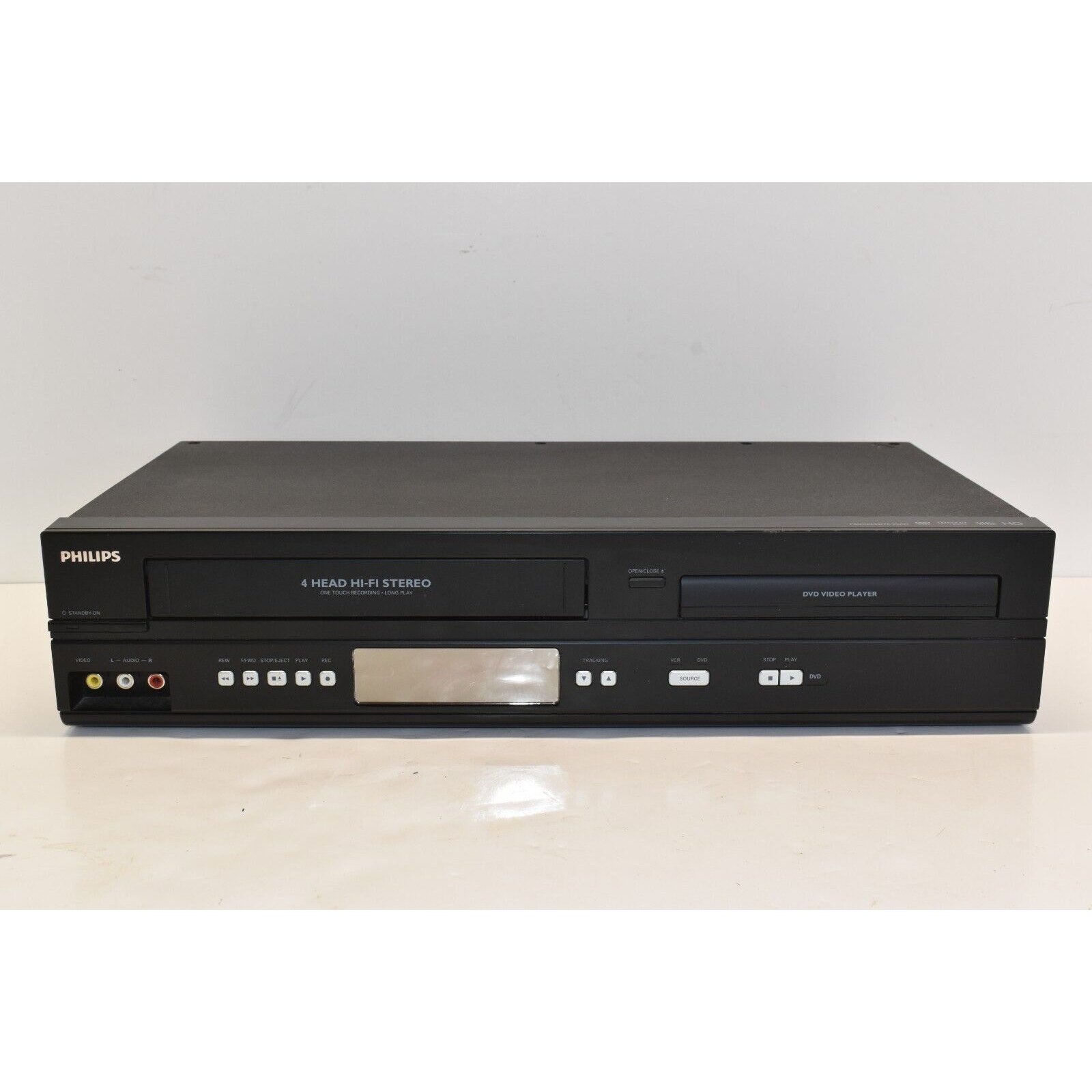 Philips DVD VCR Combo Player VHS Recorder DVP3345VB/F7 No Remote Tested
