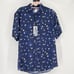 DENIM & FLOWER Men’s NWT Short Sleeve Button Front Viscose Shirt L Preppy Y2K