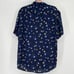 DENIM & FLOWER Men’s NWT Short Sleeve Button Front Viscose Shirt L Preppy Y2K