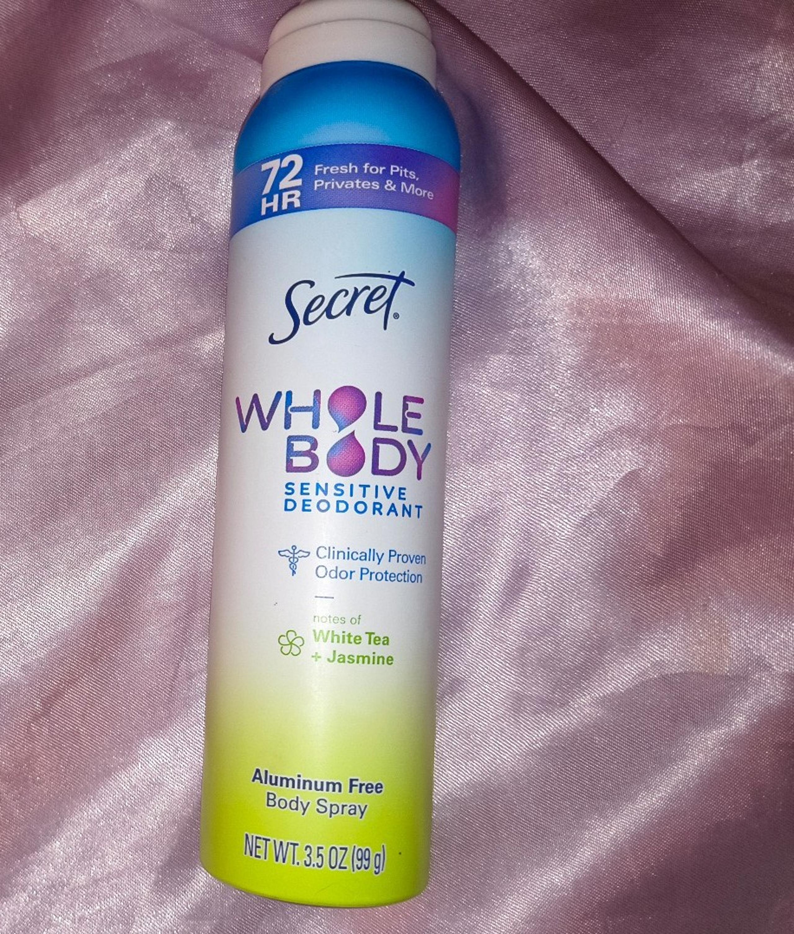 Secret whole body deodorant