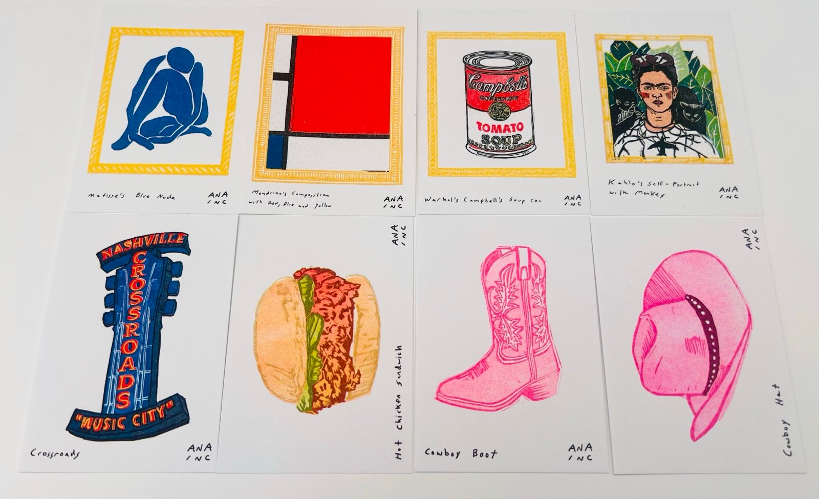 Inciardi framebridge Nashville mini prints