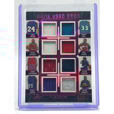 2024 Leaf Game Used GR8s 8 Jersey Patches Kobe Bryant Iverson Garnett Carter /15