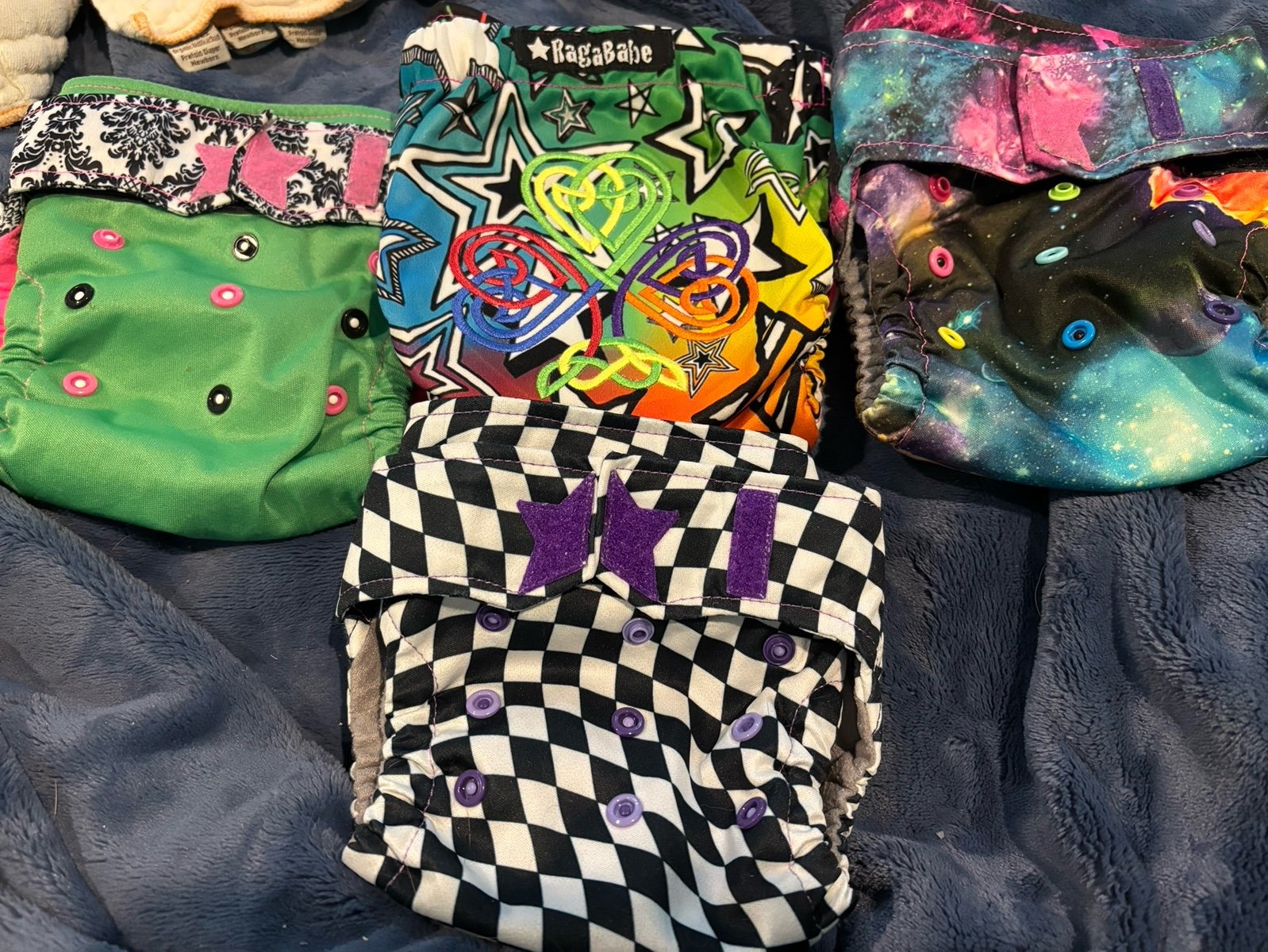 Ragababe size 0 & 1 good used condition with inserts