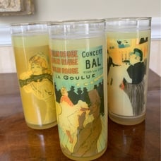 Vintage Mid Century Moulin Rouge Barware
