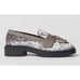 Seychelles Final Call Velvet Loafer Taupe Greige Size 9.5/10 NIB Leather Sleek