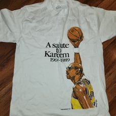 Vintage 1988 A Salute To KAREEM ABDUL JABBAR Los Angeles Lakers