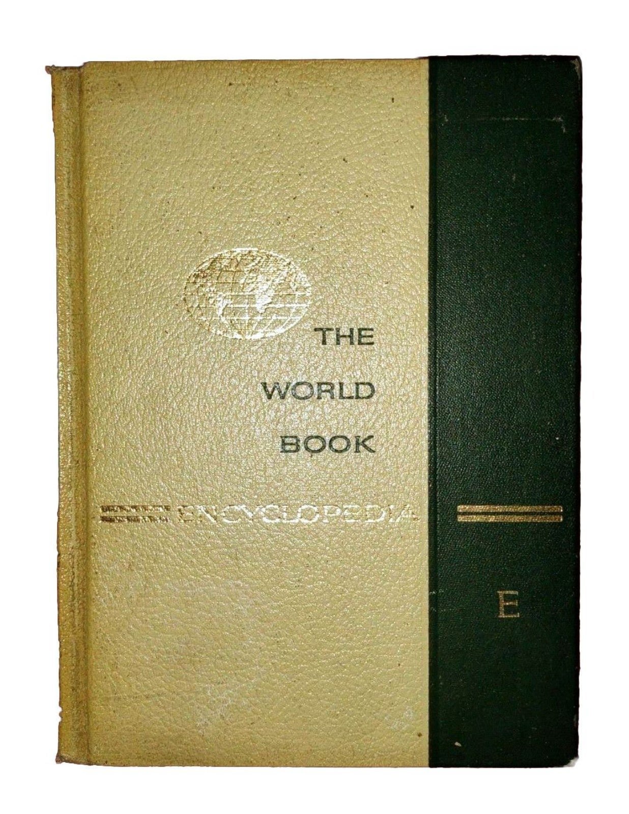 The World Book Encyclopedia - E VINTAGE COLLECTIBLE