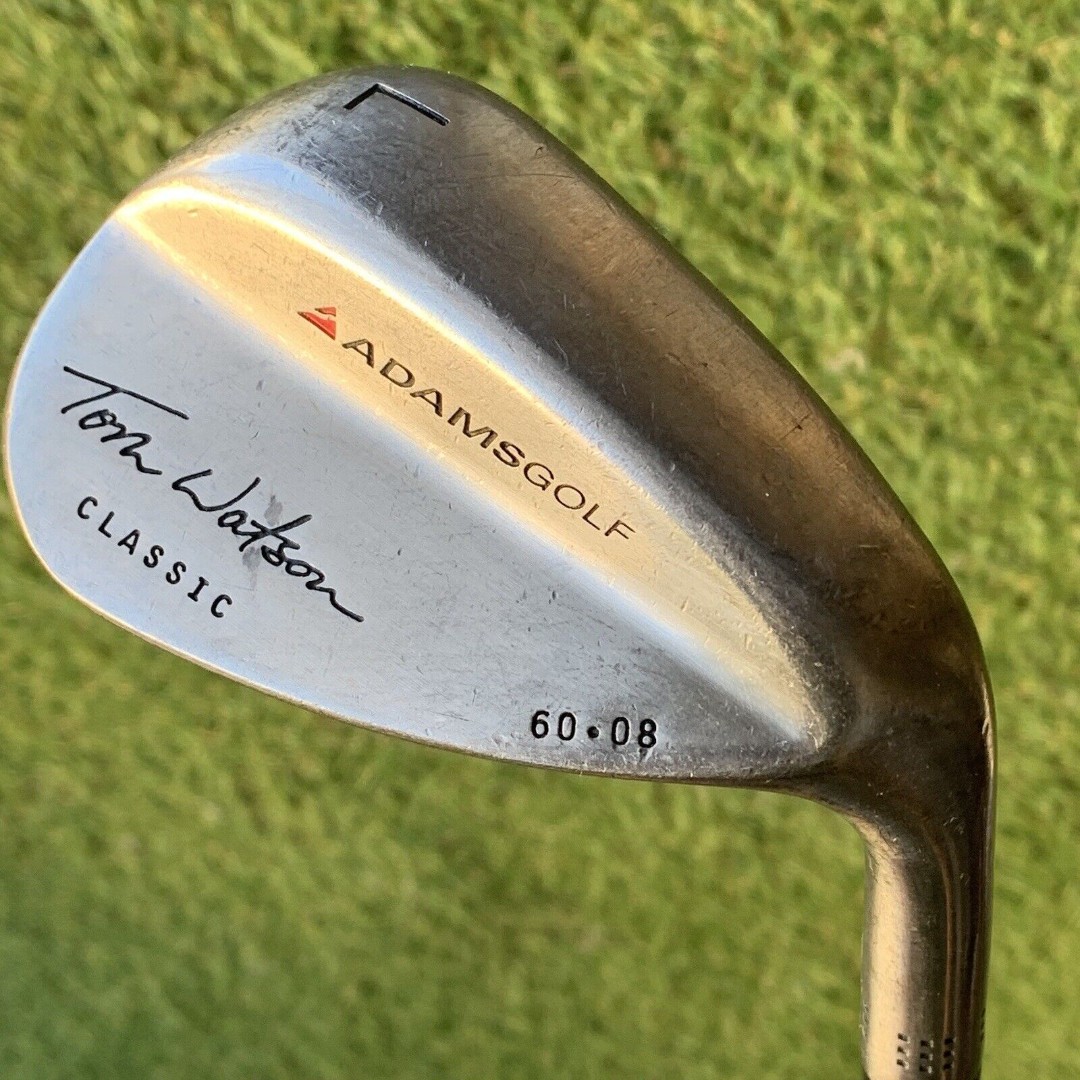Adams Tom Watson Classic Lob Wedge 60° 8 Bounce 60.8 Steel Shaft RH