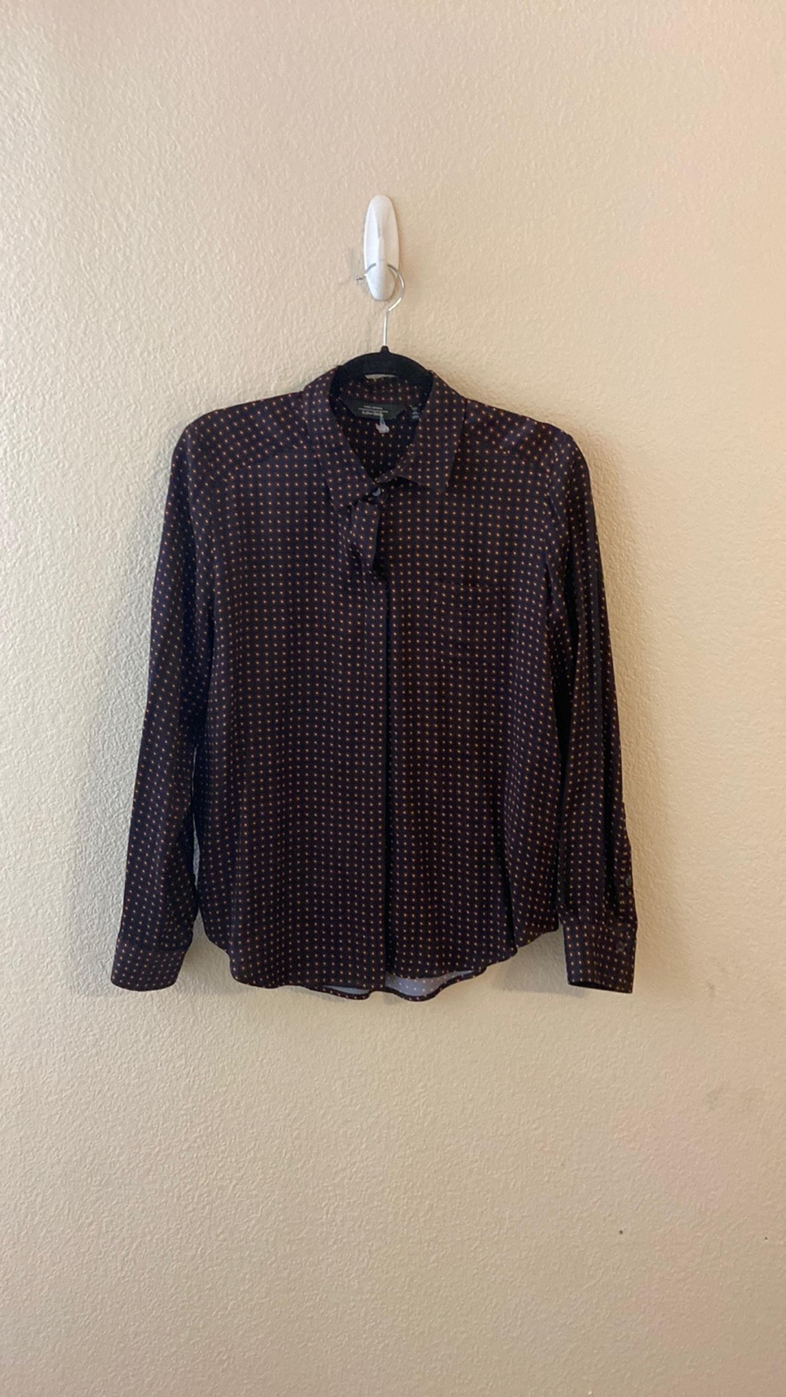 & other stories black dainty Button Down Shirt