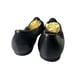 Prada Bow Knot Ballet Flats Black Soft Leather Womens Shoe US 7 EU 36