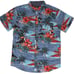 New Men's Hawaiian Shirt Button Down