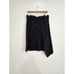 Nic + Zoe Grommet Embellished Asymmetric Skirt in Black Onyx, Size Med