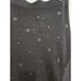 Nic + Zoe Grommet Embellished Asymmetric Skirt in Black Onyx, Size Med