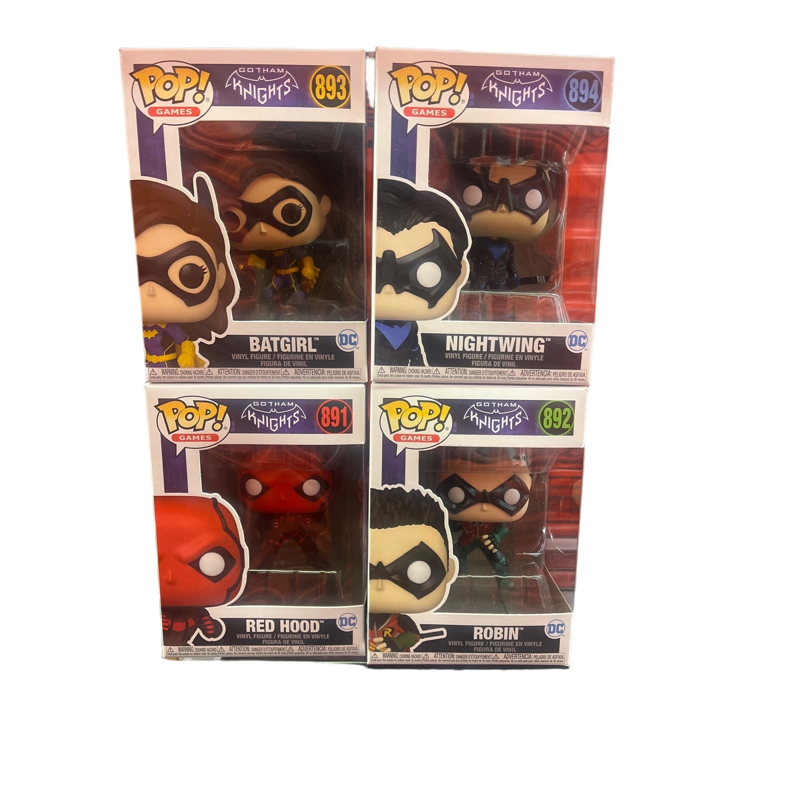 Funko Pop Lot Gotham Knights Set