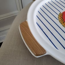 Vtg 1980s Oneida Large Melamine Outdoors Serving Tray Nautical Boat Anchor