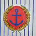 Vtg 1980s Oneida Large Melamine Outdoors Serving Tray Nautical Boat Anchor