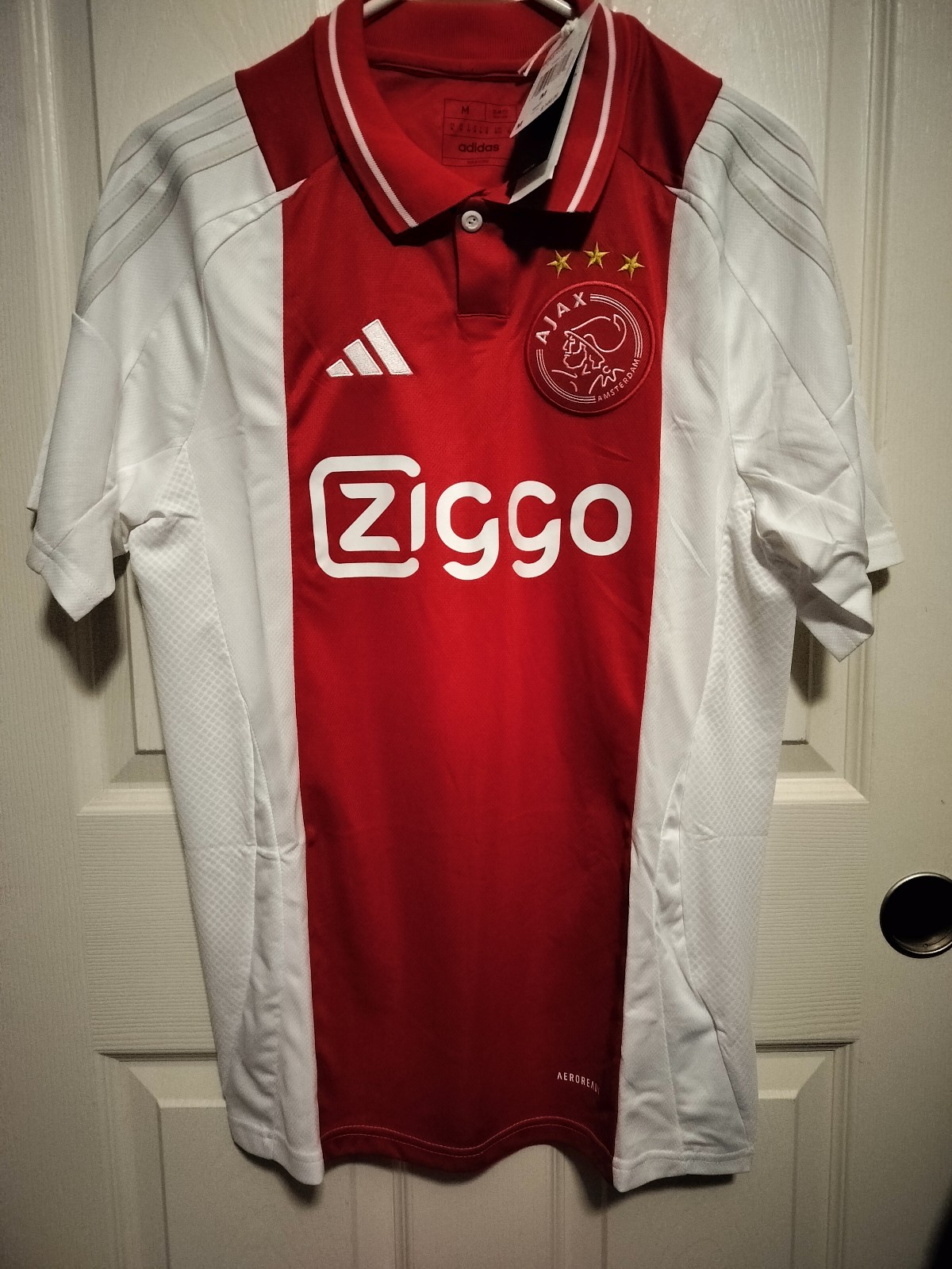 adidas Men's Ajax 24/25 Home Jersey size medium