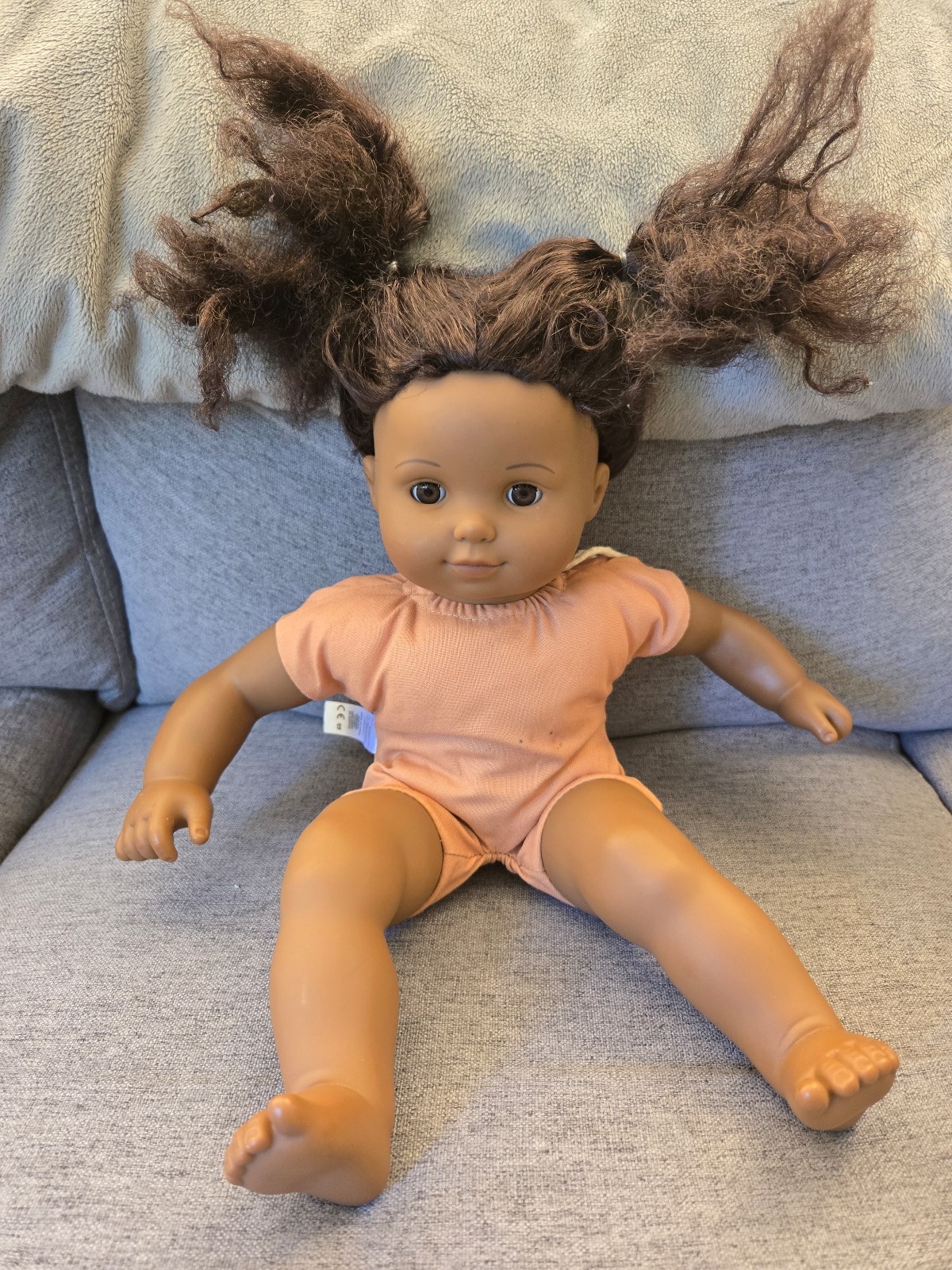 American Girl Bitty Baby Doll with hair