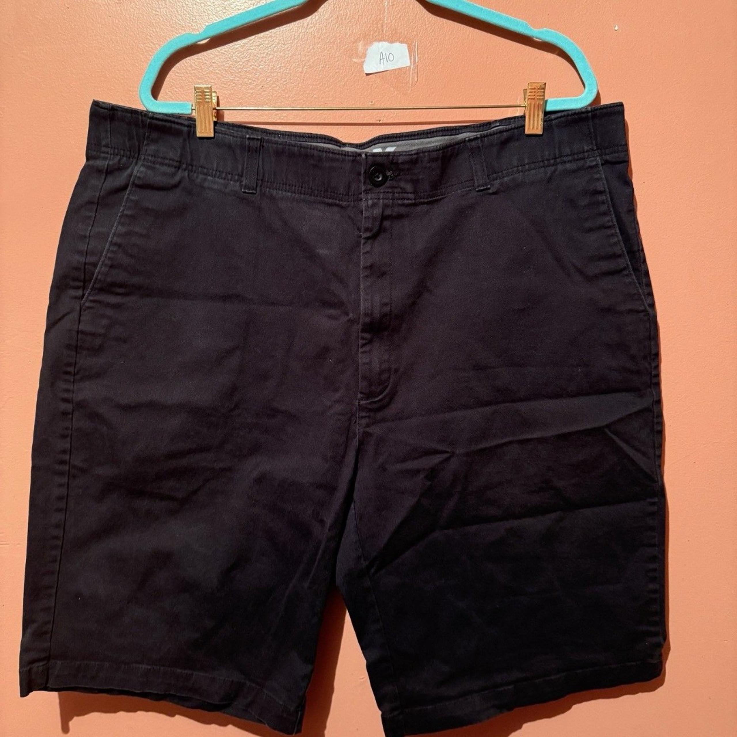 Dickies Mens Work Shorts 44 Black Flex Bottoms Relaxed Fit Casual