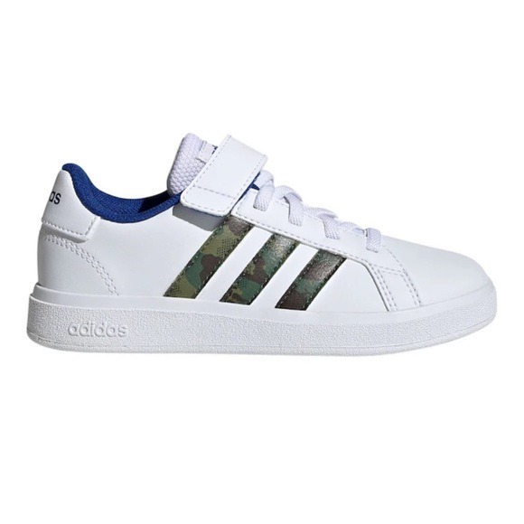 ADIDAS Kids' Pre-School Grand Court 2.0 Shoes size 1Y