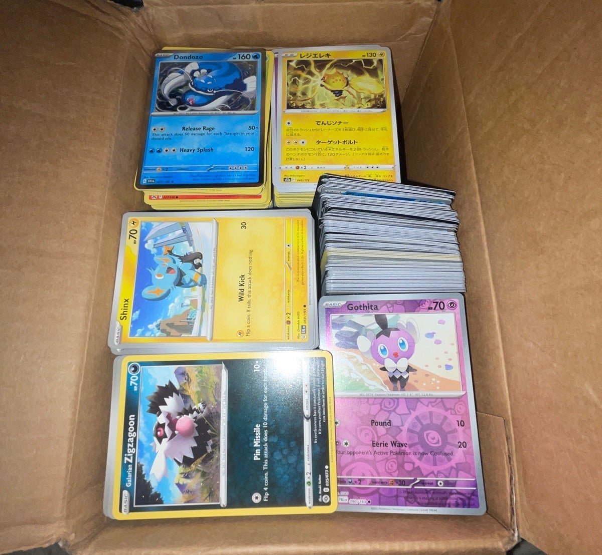 Lot of 500+ Pokémon Cards