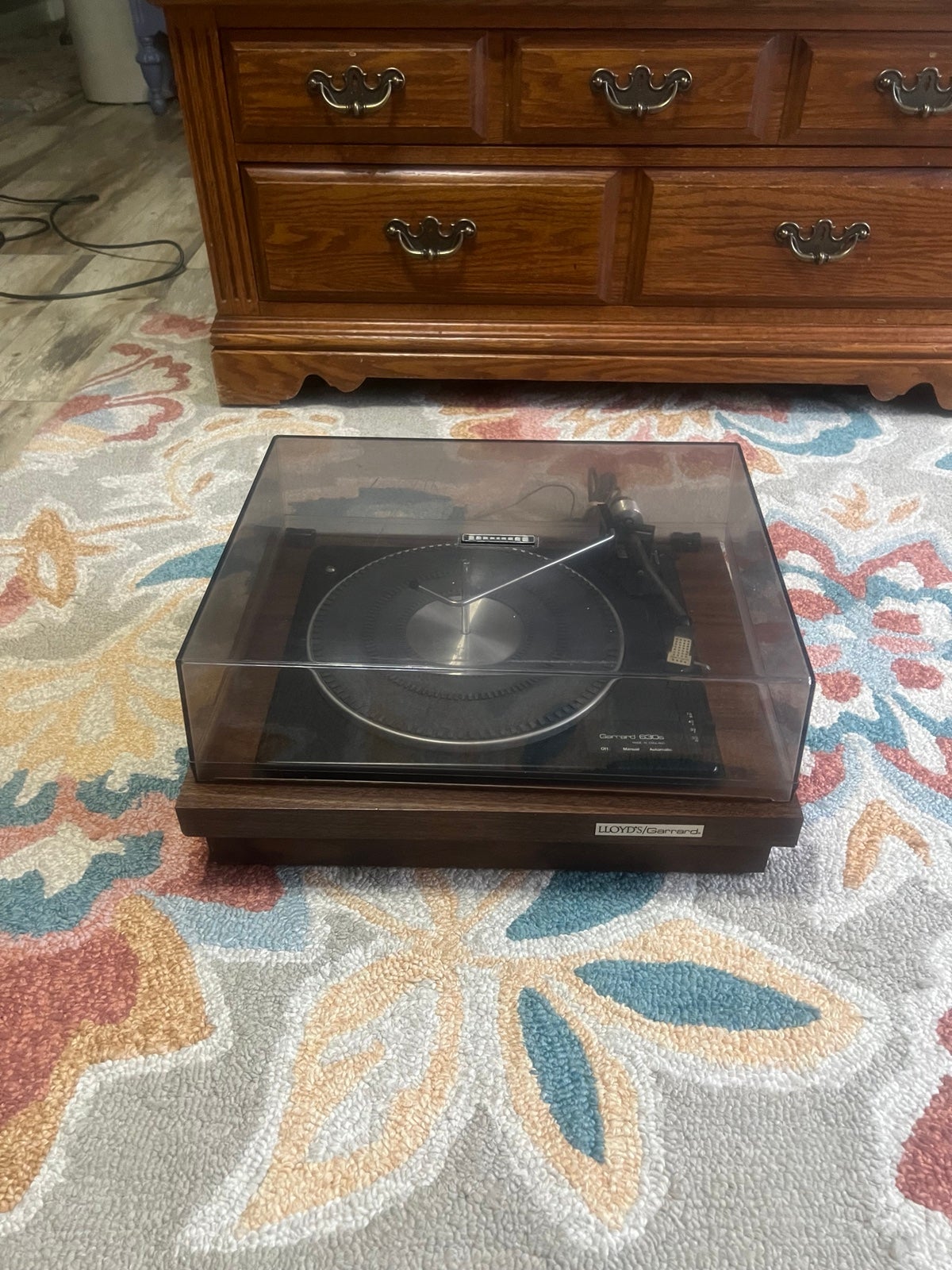 Vintage lloyd’s garrard record player 60’s, 1960’s