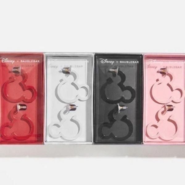 Disney x Baublebar Mickey Hoop Earrings
