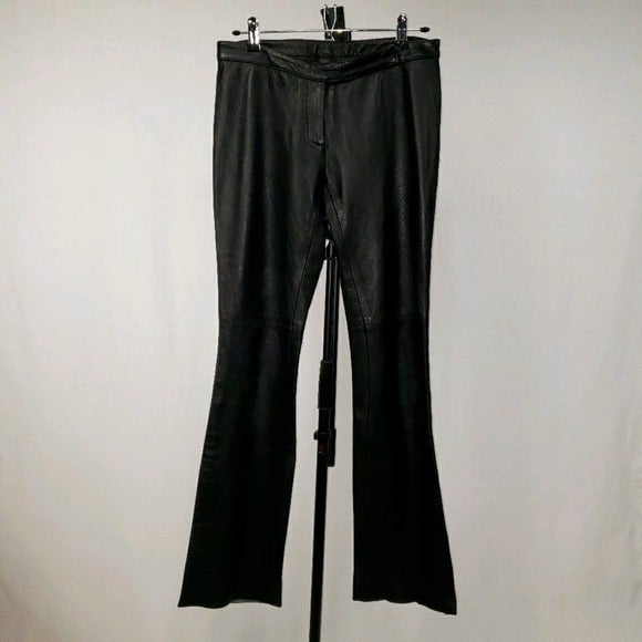 Laundry Low-Rise Leather Pants