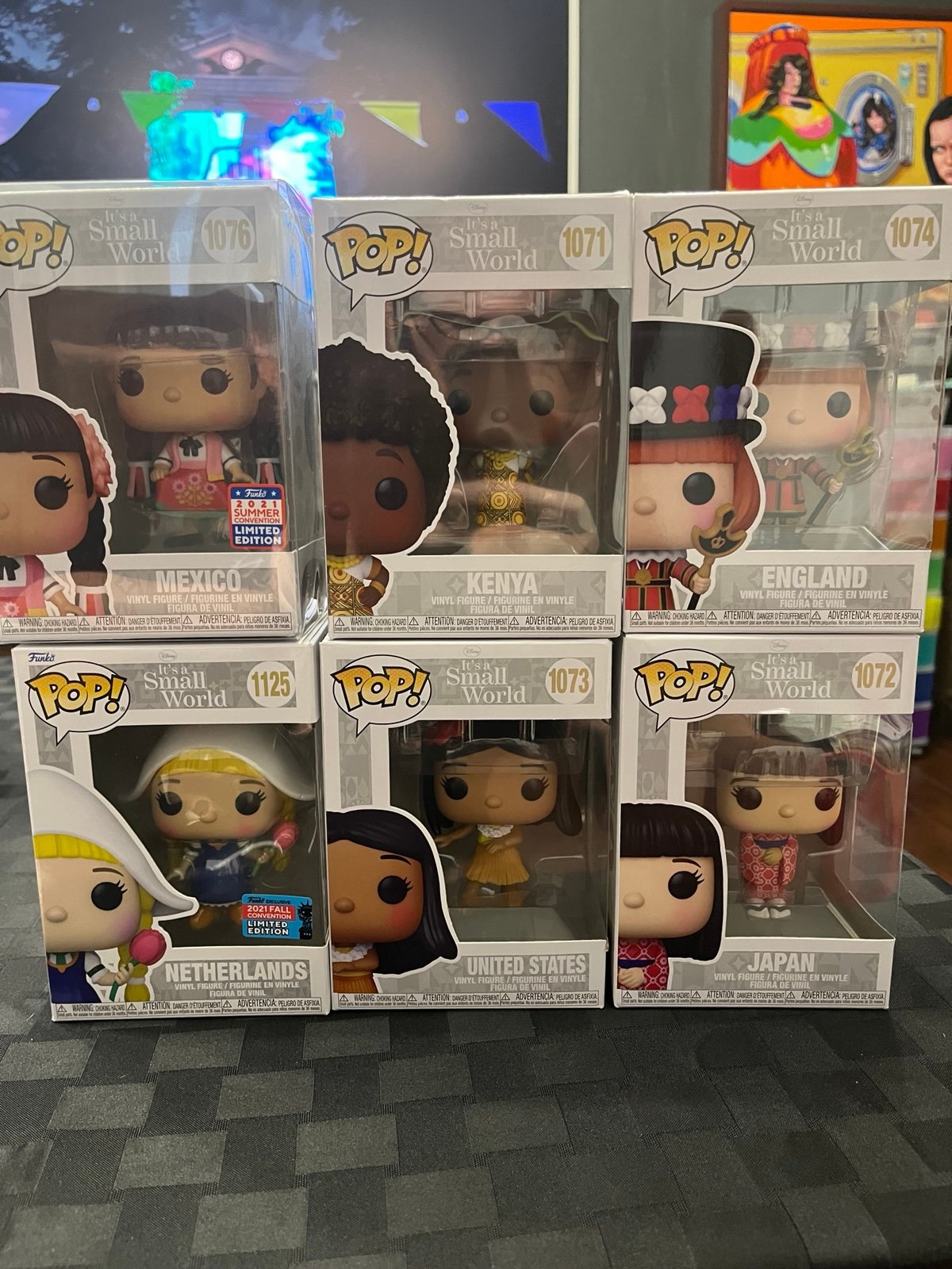 It’s a small world Funko pop set/lot