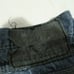 VTG True Religion Joey Super T Cut-Off Shorts Sz 38 Flap Pockets Contrast Stitch