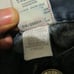 VTG True Religion Joey Super T Cut-Off Shorts Sz 38 Flap Pockets Contrast Stitch