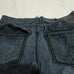 VTG True Religion Joey Super T Cut-Off Shorts Sz 38 Flap Pockets Contrast Stitch