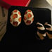 Vintage Kenneth Jay Lane (KJL) Earrings 2 Stunning Sets, Unworn, certificate