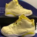 Air Jordan 6 Dynamic Yellow Floral Kids Size 1y