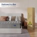 Vesgantti 10 Twin XL Multilayer Hybrid Mattress, Grey