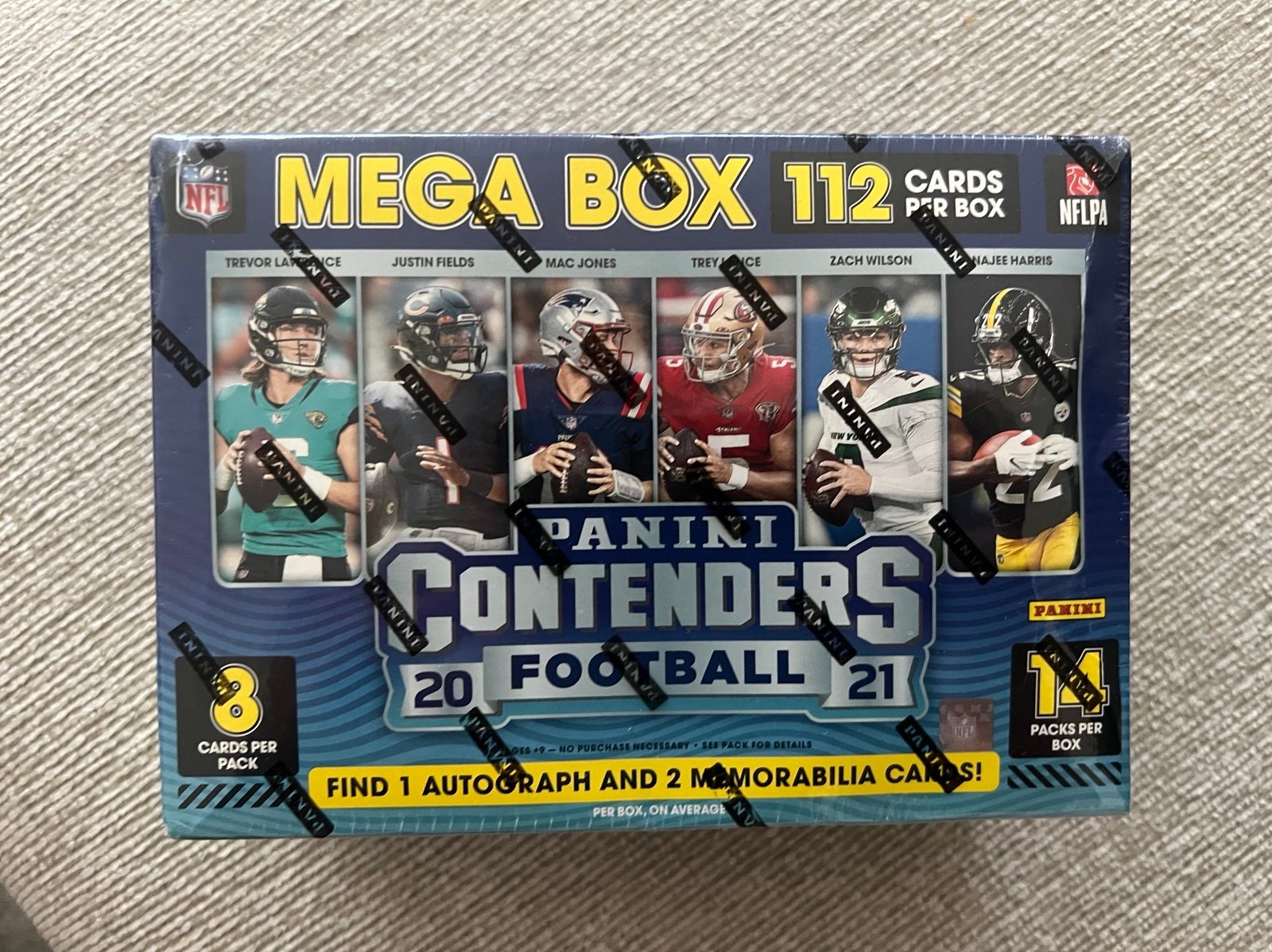 2021 Contenders Football Mega Box