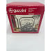 Retro 80's Lucite Cube Ice Bucket Pozzi Guzzini Amanda with Original Tongs