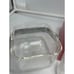 Retro 80's Lucite Cube Ice Bucket Pozzi Guzzini Amanda with Original Tongs
