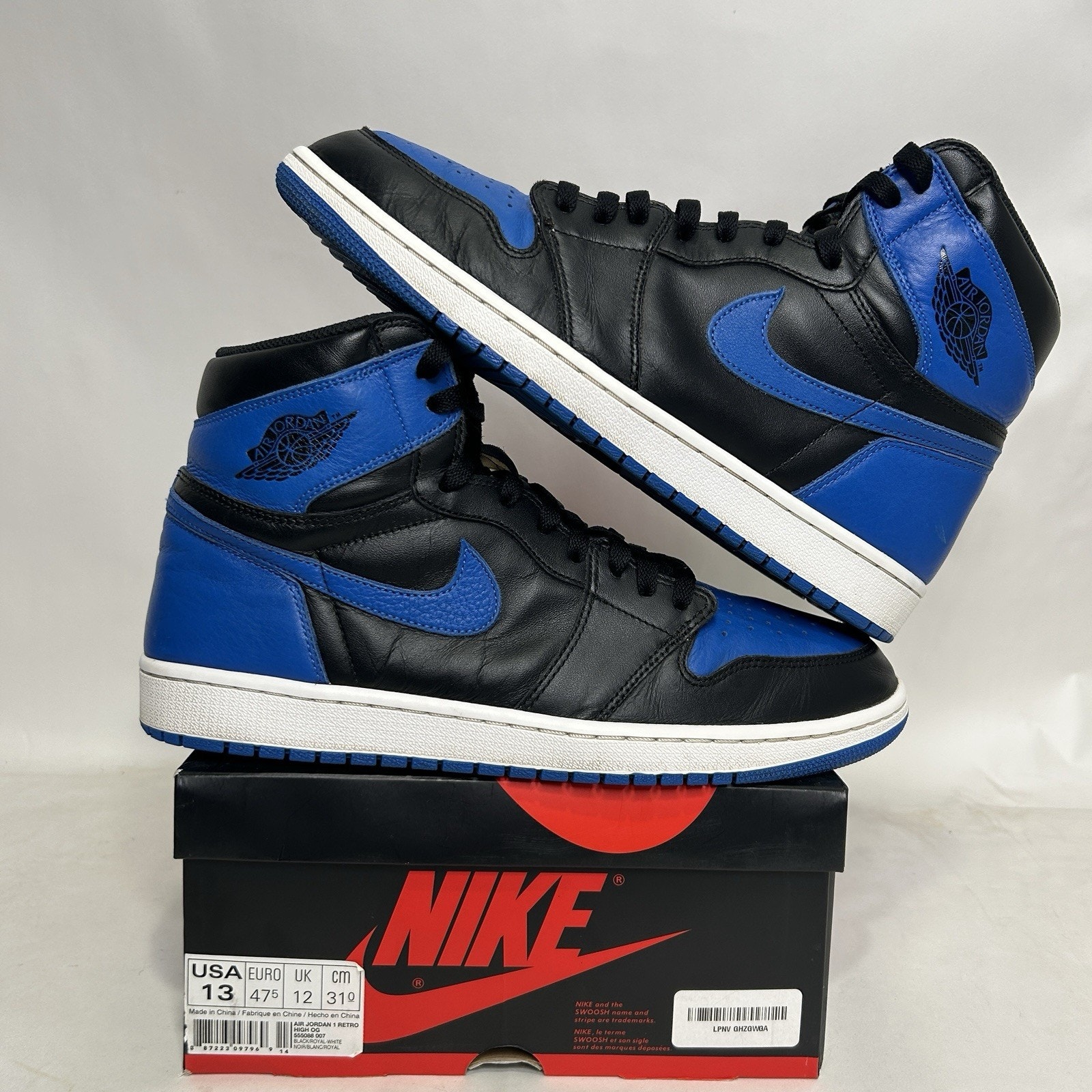 Nike Air Jordan 1 High OG “Royal Blue” 2017