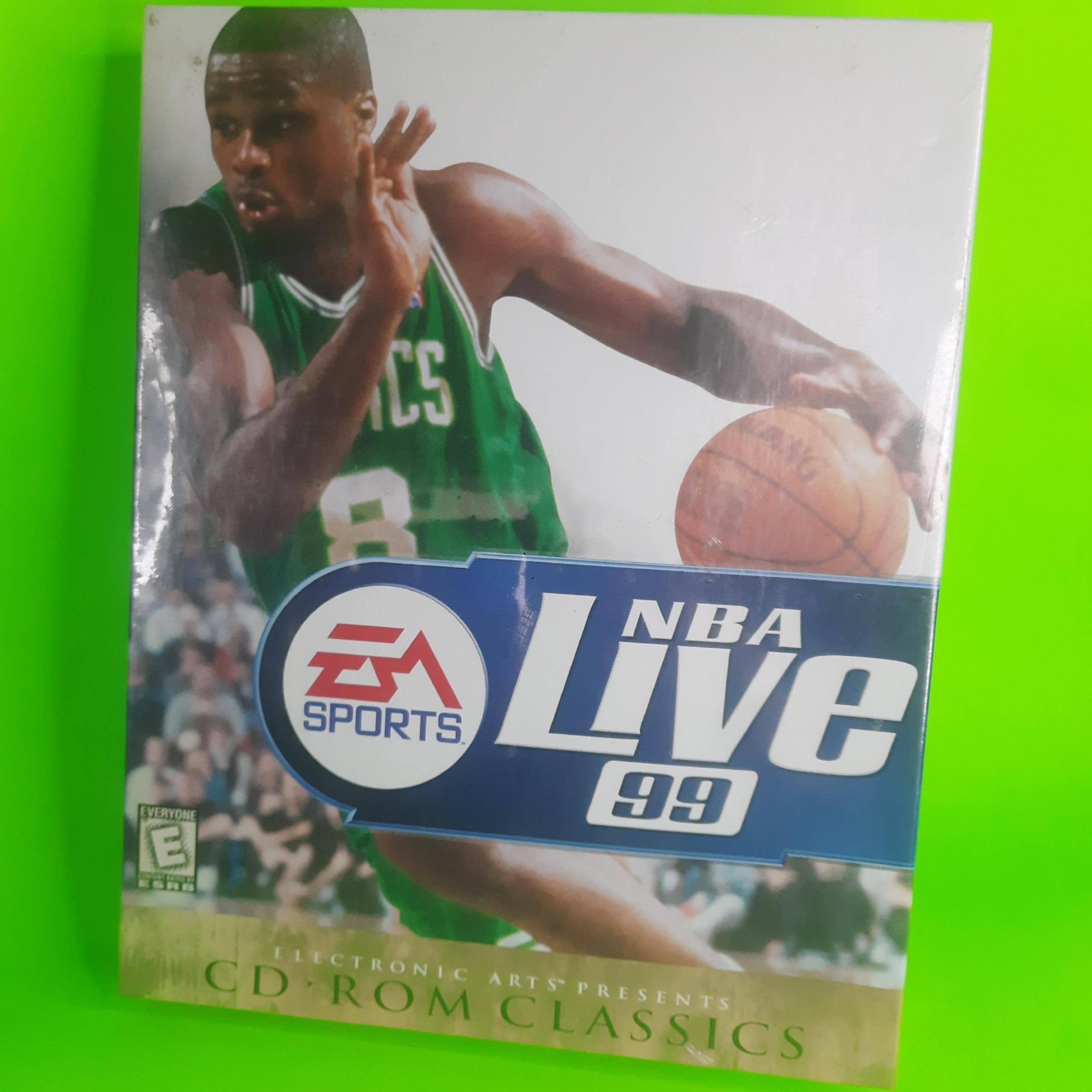 NOS Vintage Big Box PC Video Game NBA Live 99 CD-ROM Classics Windows - EA Sports