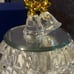 Swarovski crystal memories bells with gold bow