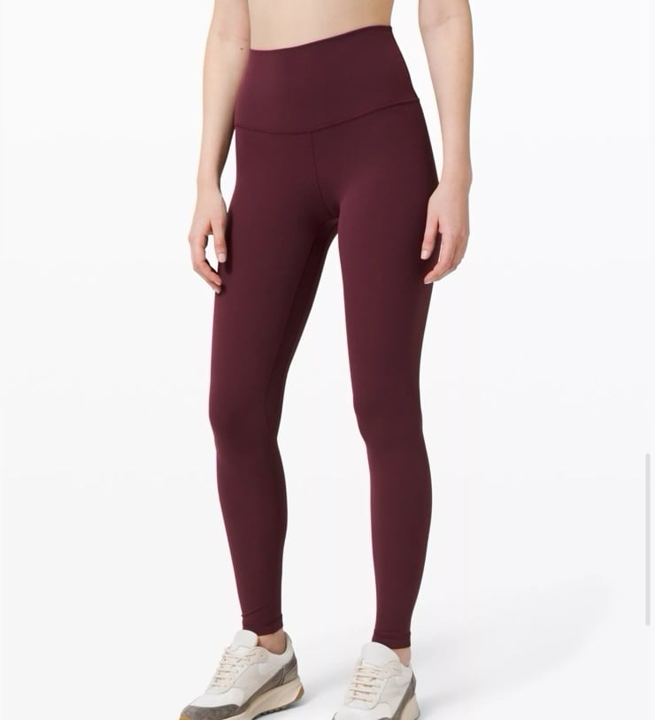 NWT Lululemon Align HR Pant 28” Cassis