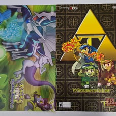 HTF POKEMON SUPER MYSTERY DUNGEON + ZELDA TRIFORCE HEROES PROMO POSTER