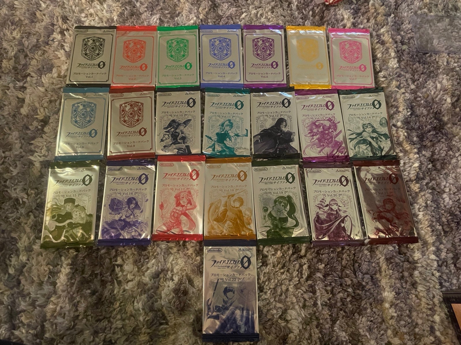 Fire Emblem Cipher Promo Packs 1-22