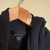 Athleta Black Cotton Zip Up Triumph Hoodie S