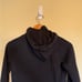 Athleta Black Cotton Zip Up Triumph Hoodie S