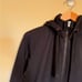 Athleta Black Cotton Zip Up Triumph Hoodie S