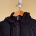 Athleta Black Cotton Zip Up Triumph Hoodie S
